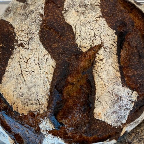 50% Whole Grain Sourdough Bread